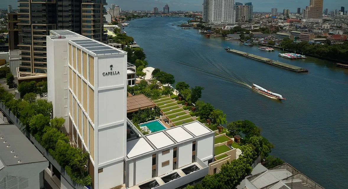 Why have so many large new hotels been built in Bangkok?