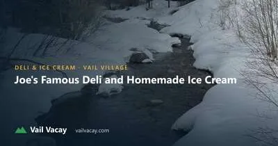Joe's Famous Deli and Homemade Ice Cream